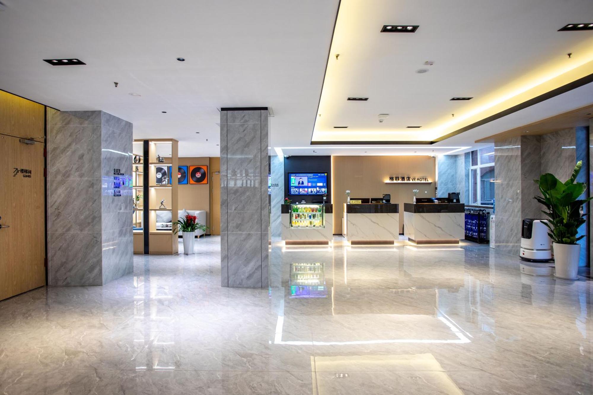 Vx Hotel Shanghai Yixian Road Dabaishu Exterior foto
