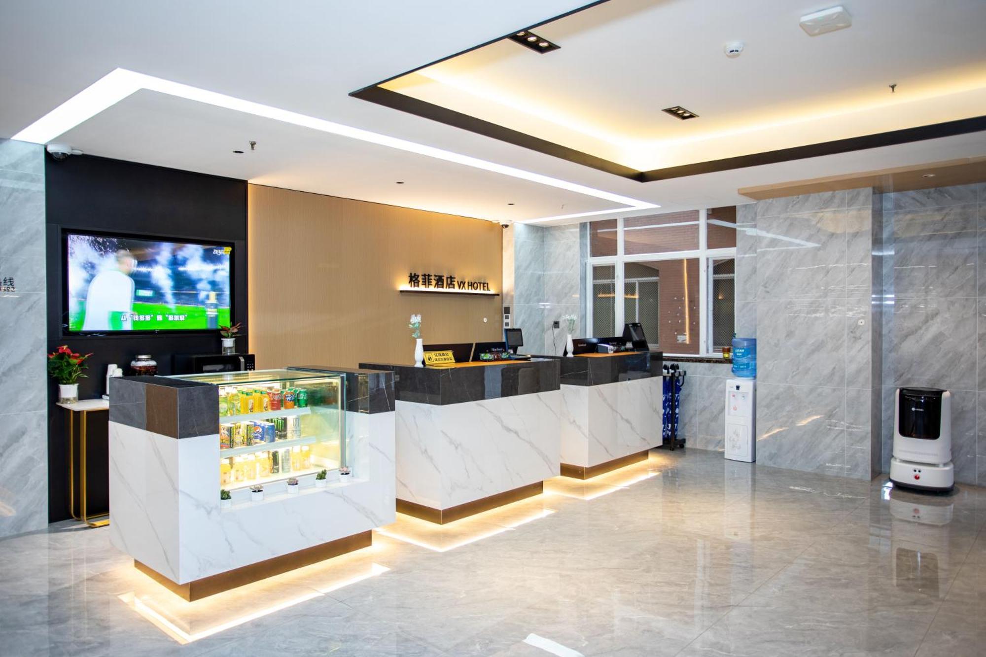 Vx Hotel Shanghai Yixian Road Dabaishu Exterior foto